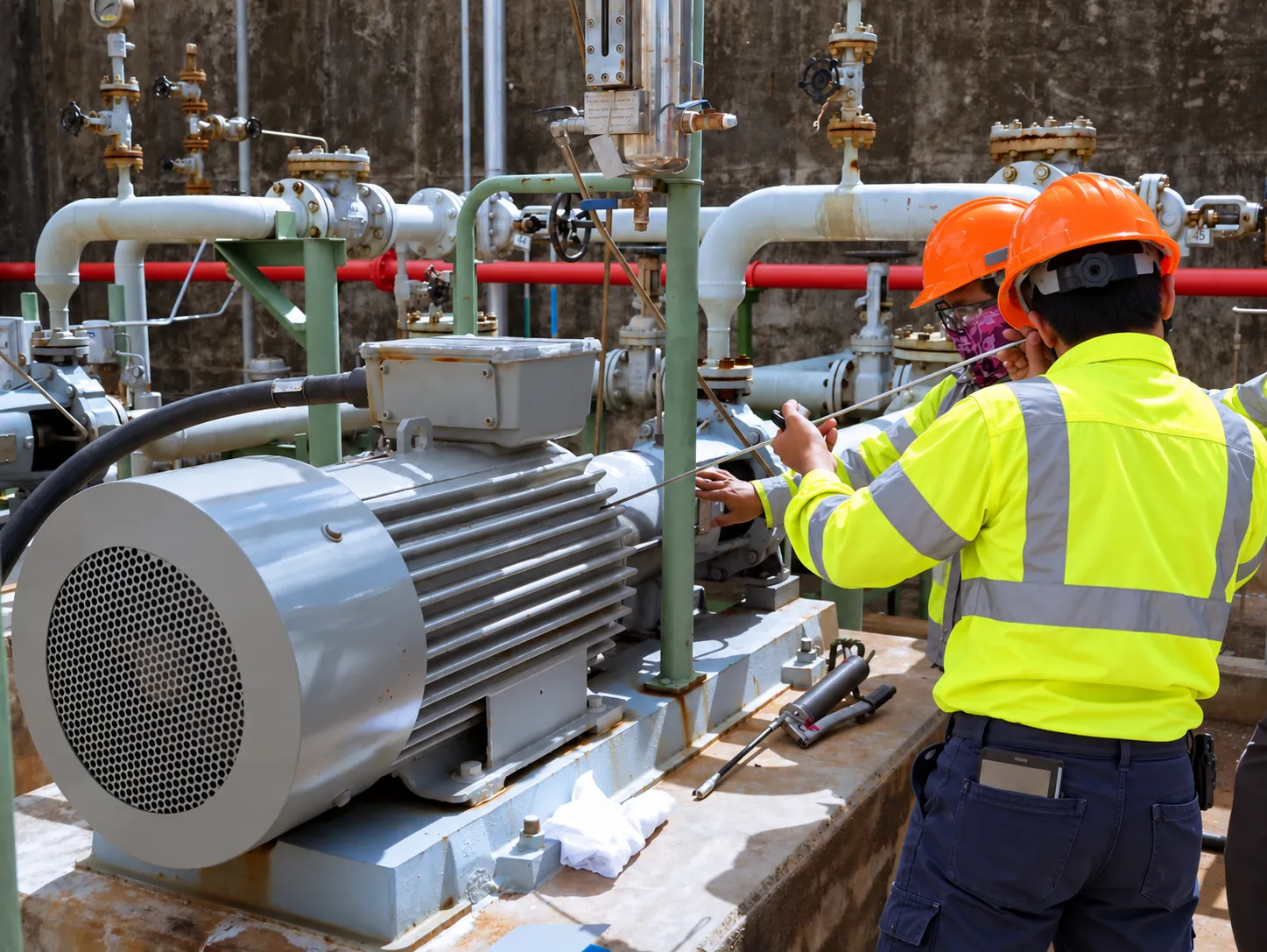 Vibration Motor Monitoring Technician