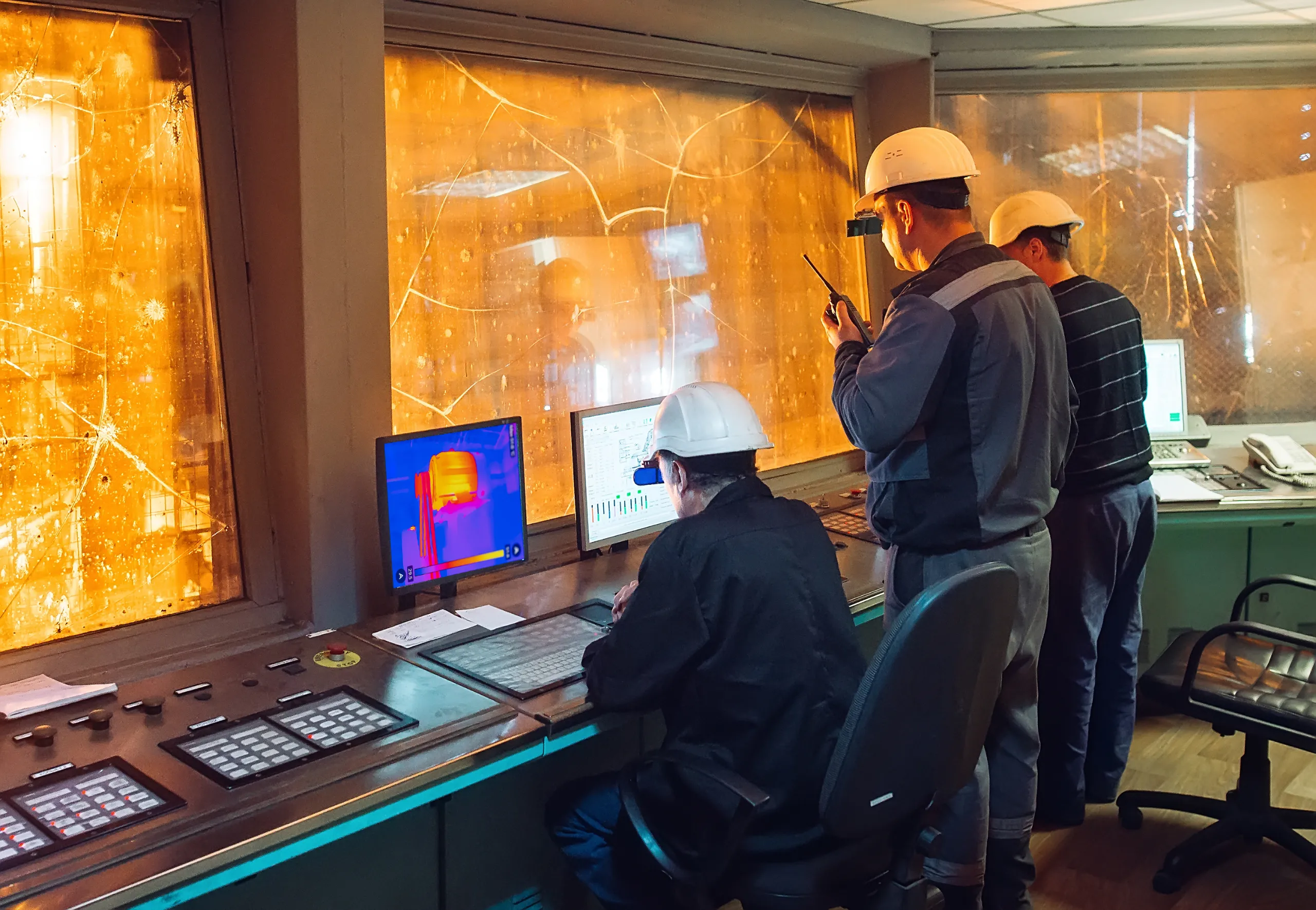 Continuous Thermal Monitoring in Steel Plants using Condition-Based Monitoring